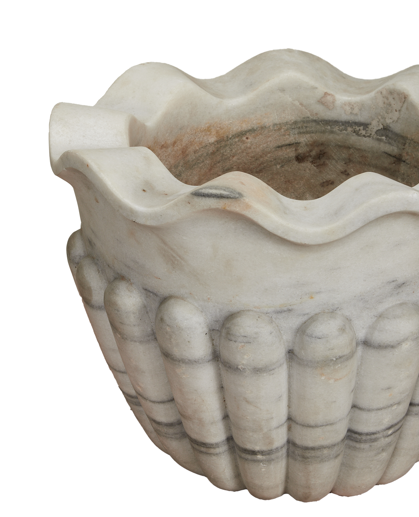 Reproduction Marble Planter from Turkey made of Marble
