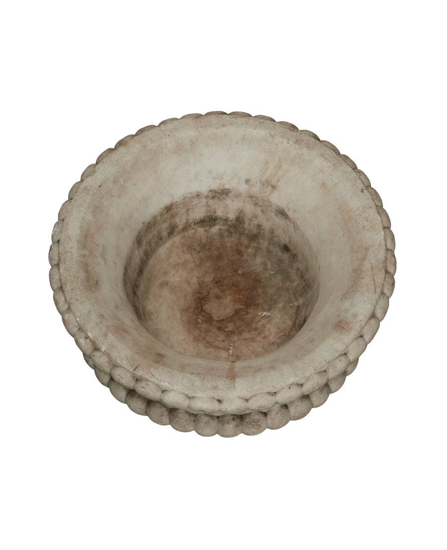 Antique Marble Planter from Turkey made of Marble