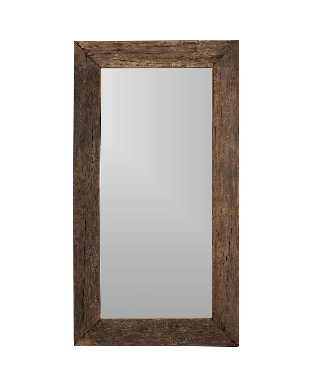 Designed Acacia Mirror - Natural from India made of Wood