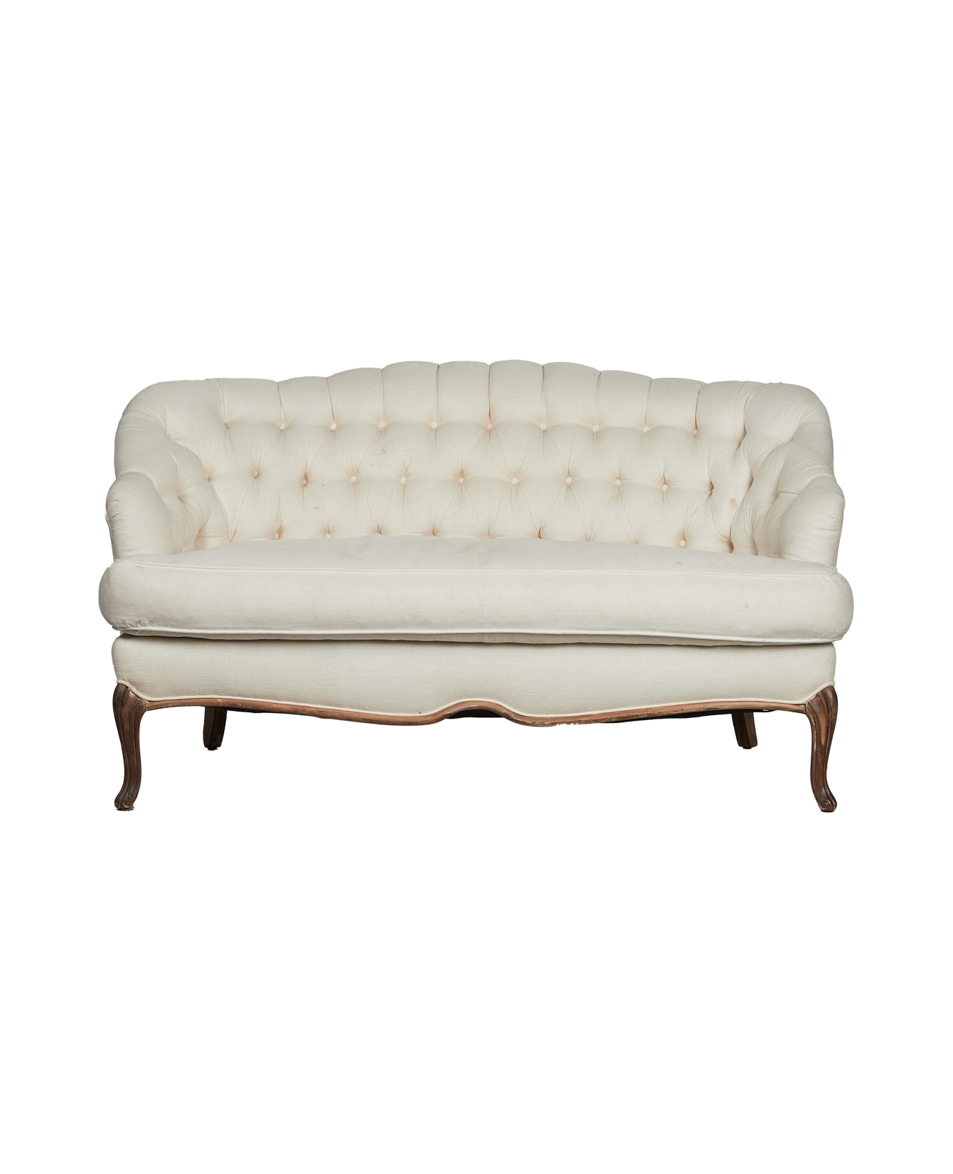 Vintage Love Seat from Domestic made of Upholstery