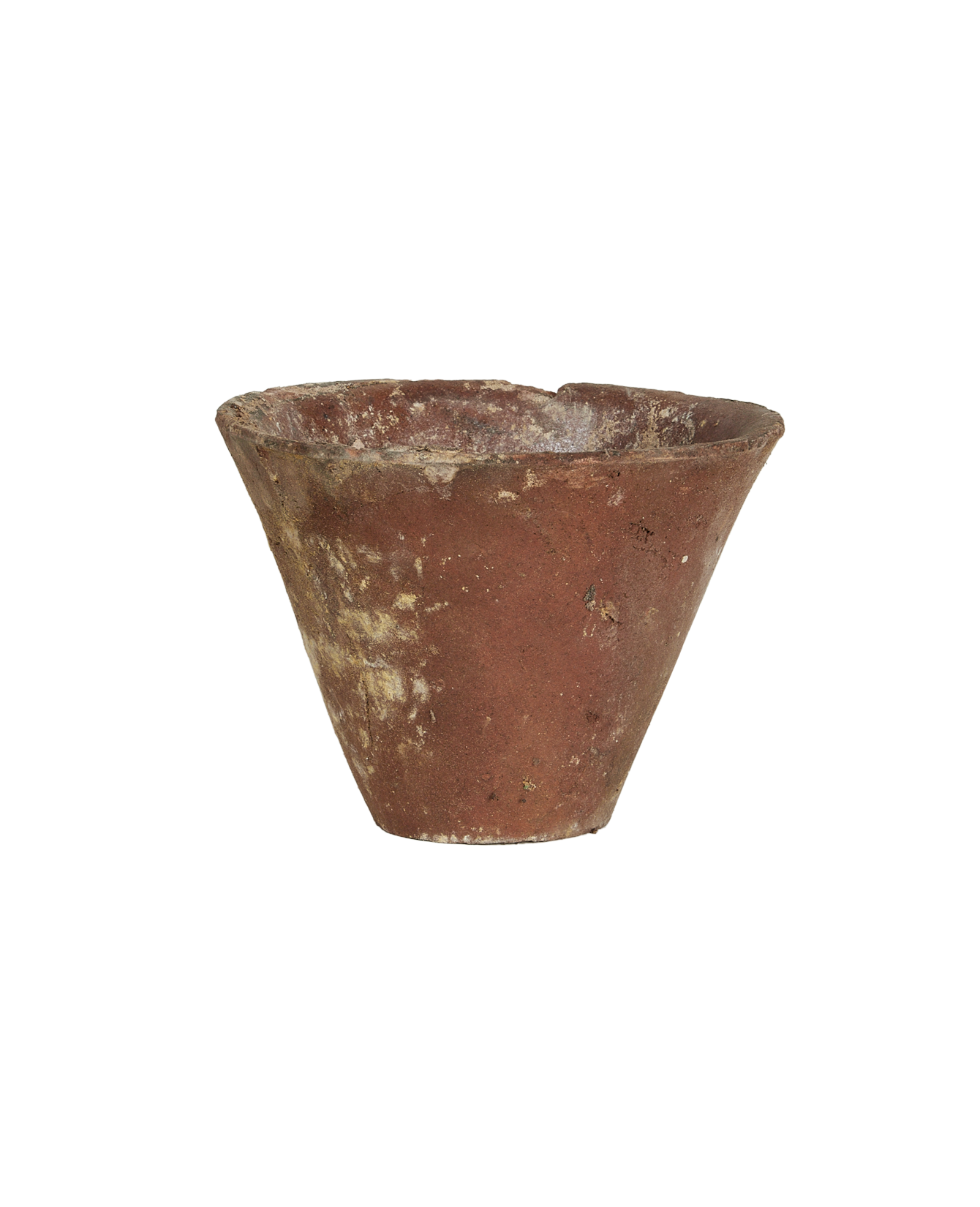 Antique Sap Resin Pot from France made of Ceramic