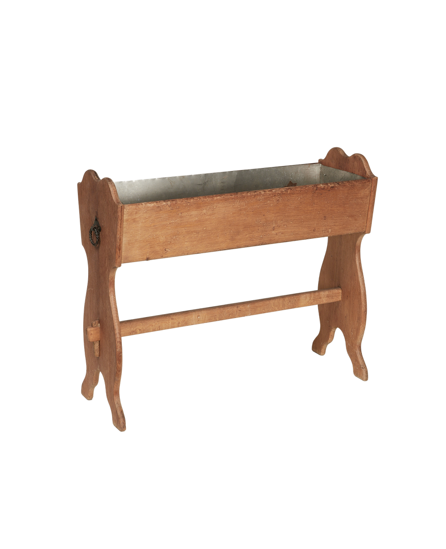 Vintage Wood Planter Box from Denmark made of Wood