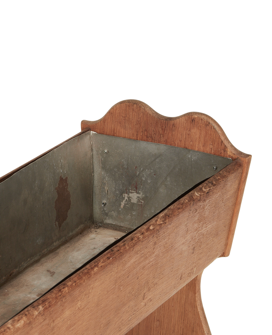 Vintage Wood Planter Box from Denmark made of Wood