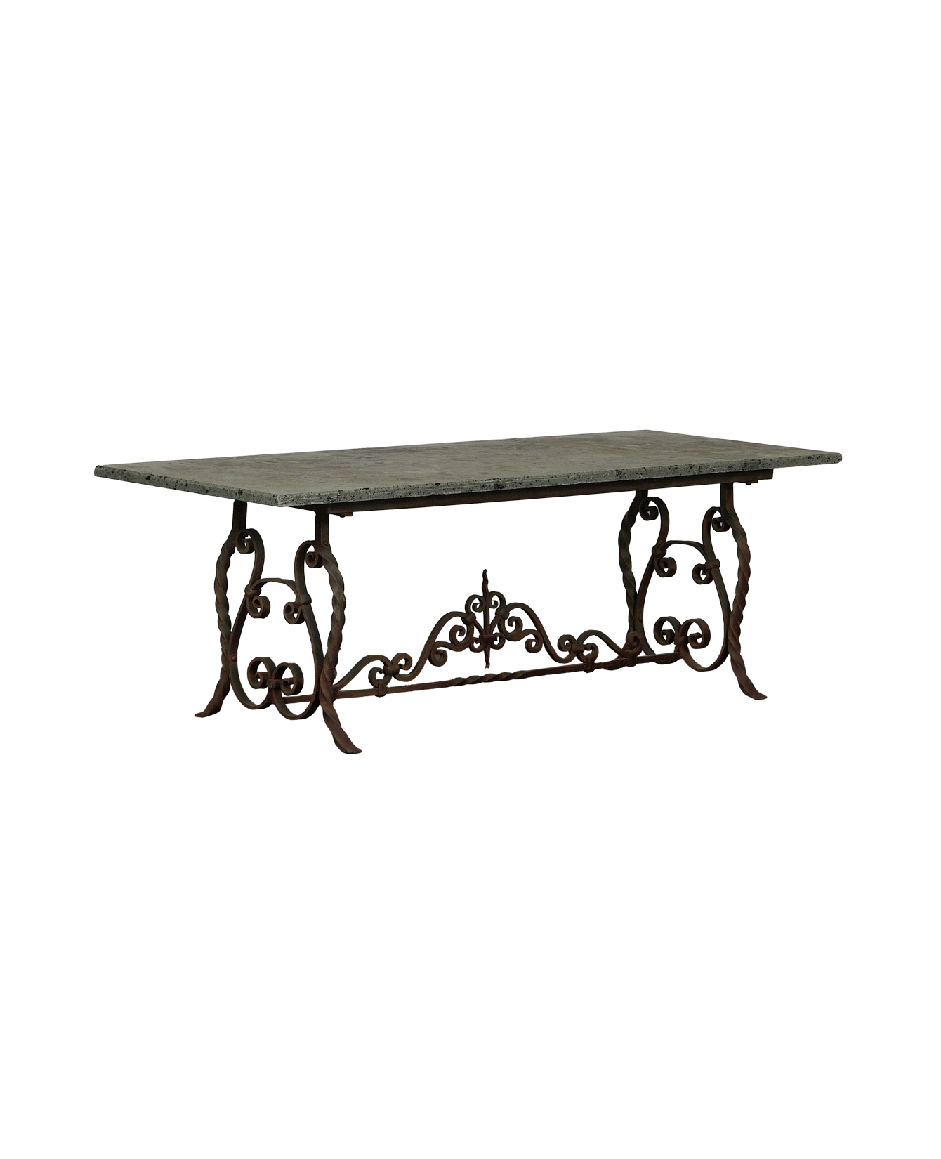 Antique Marble Coffee Table from France made of Marble