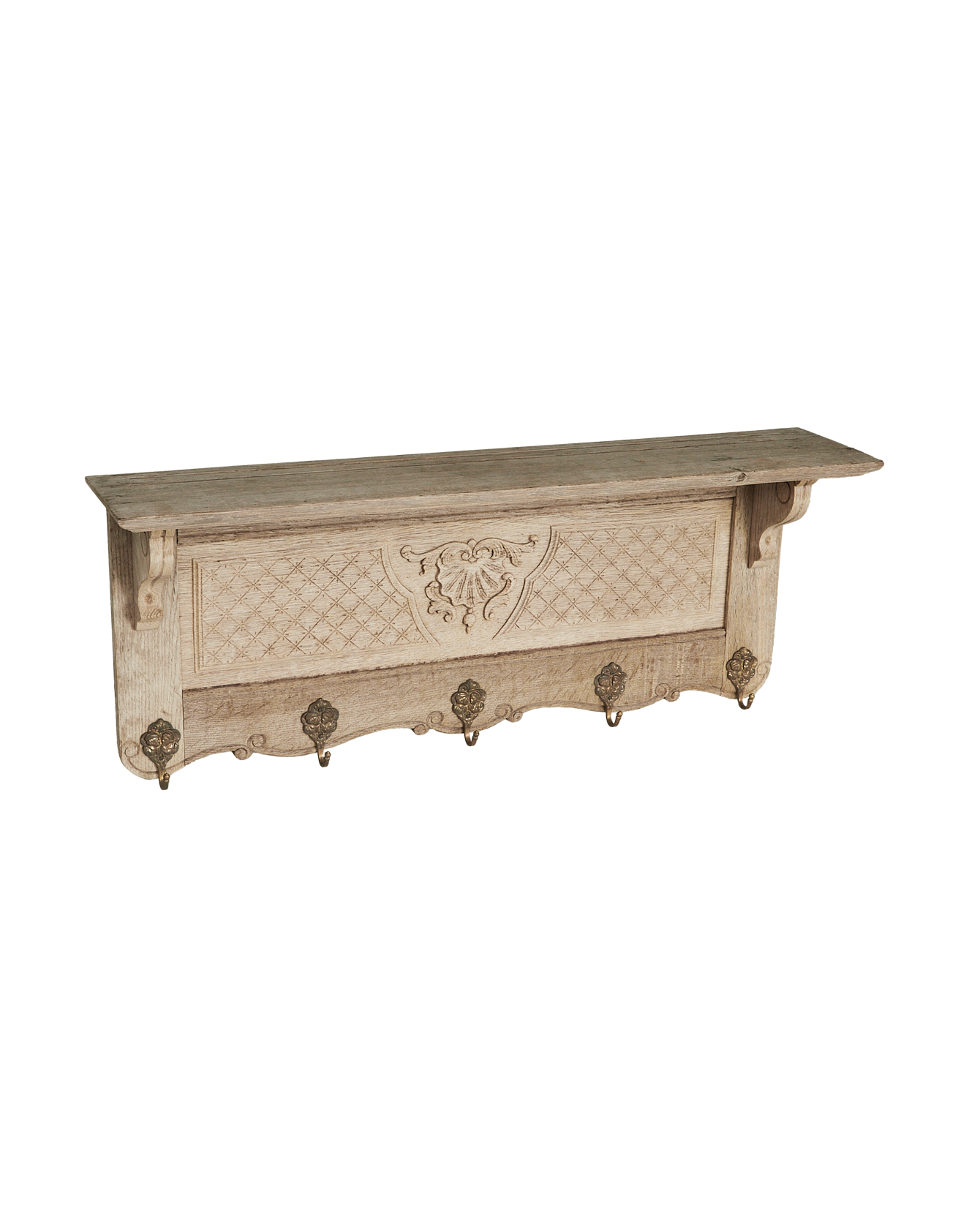 Antique Hanging Shelf from France made of Wood