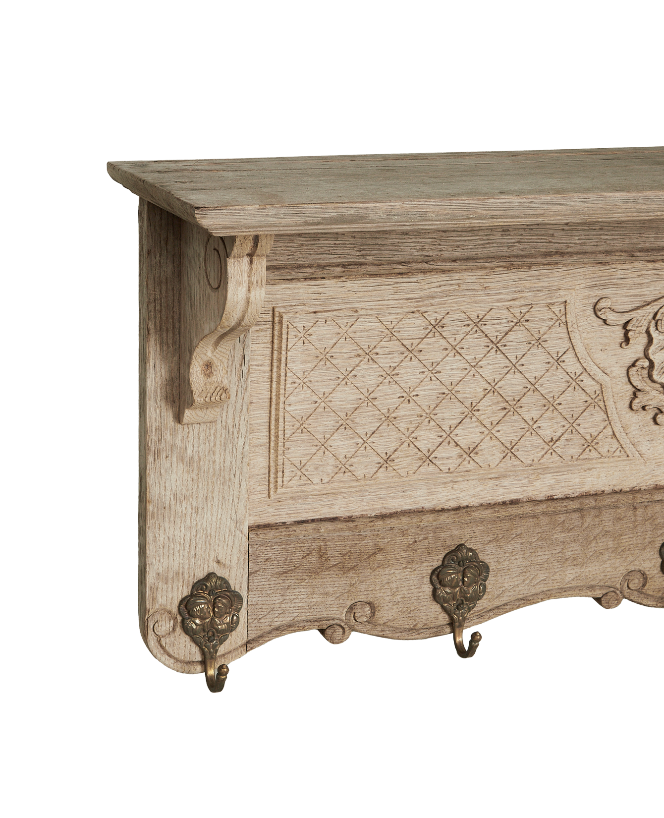 Antique Hanging Shelf from France made of Wood
