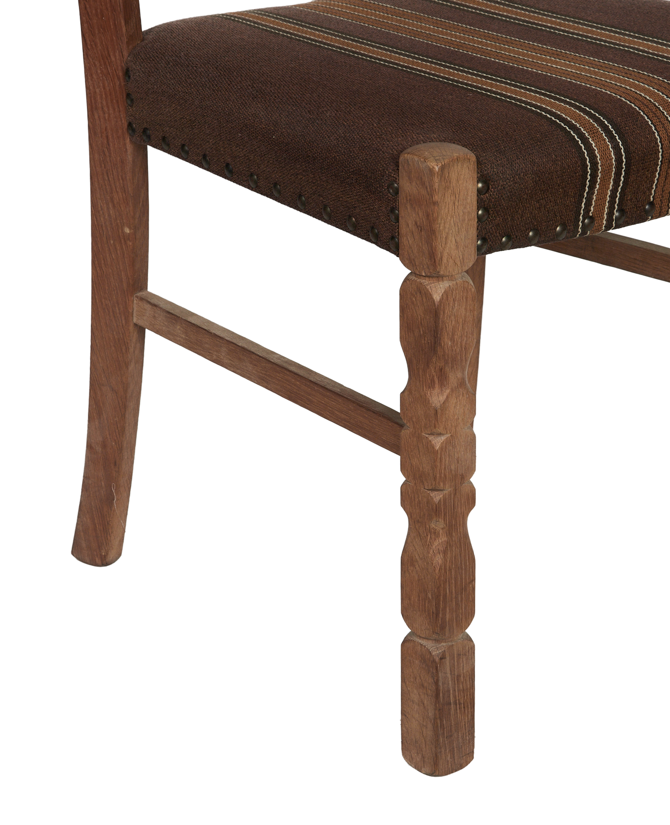 Vintage Henning Style Chair - Woodcarve from Denmark made of Upholstery