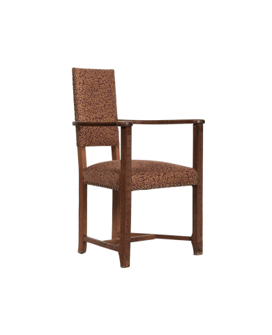 Vintage Etch Armchair from Denmark made of Upholstery