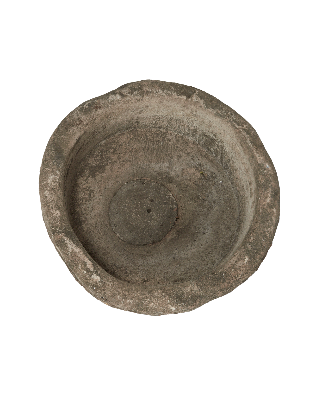 Vintage Limestone Trough - Round from Indonesia - Planters, Fountains, & Water Features