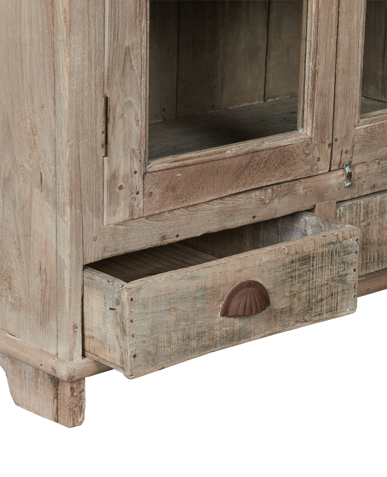 Vintage Wood Cabinet from India made of Wood