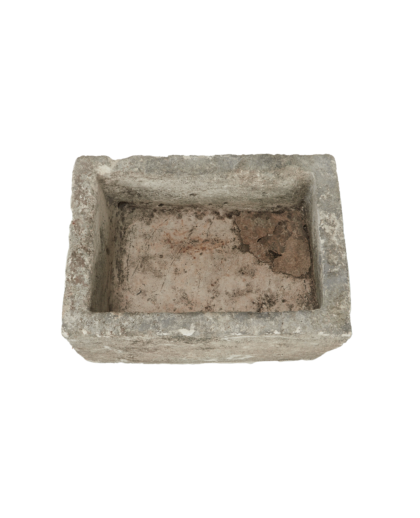 Vintage Limestone Trough - Rectangle from Indonesia - Planters, Fountains, & Water Features
