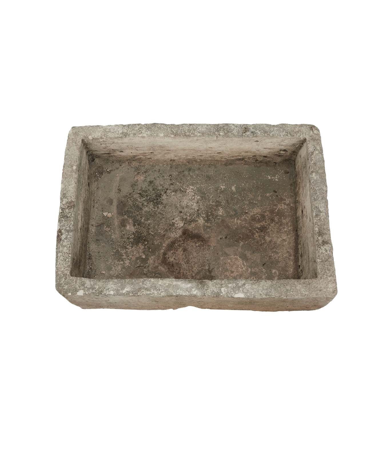 Vintage Limestone Trough - Rectangle from Indonesia - Planters, Fountains, & Water Features