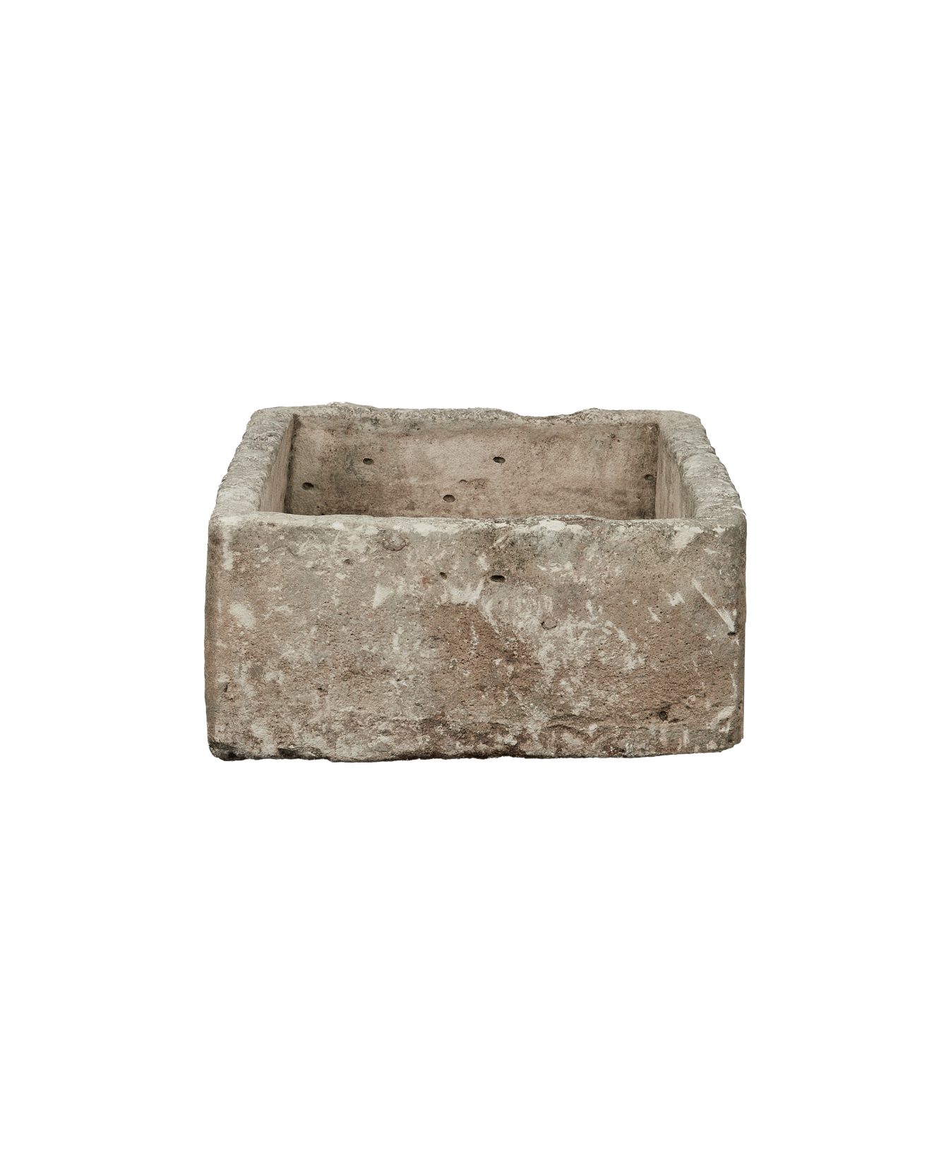 Vintage Limestone Trough - Rectangle from Indonesia - Planters, Fountains, & Water Features