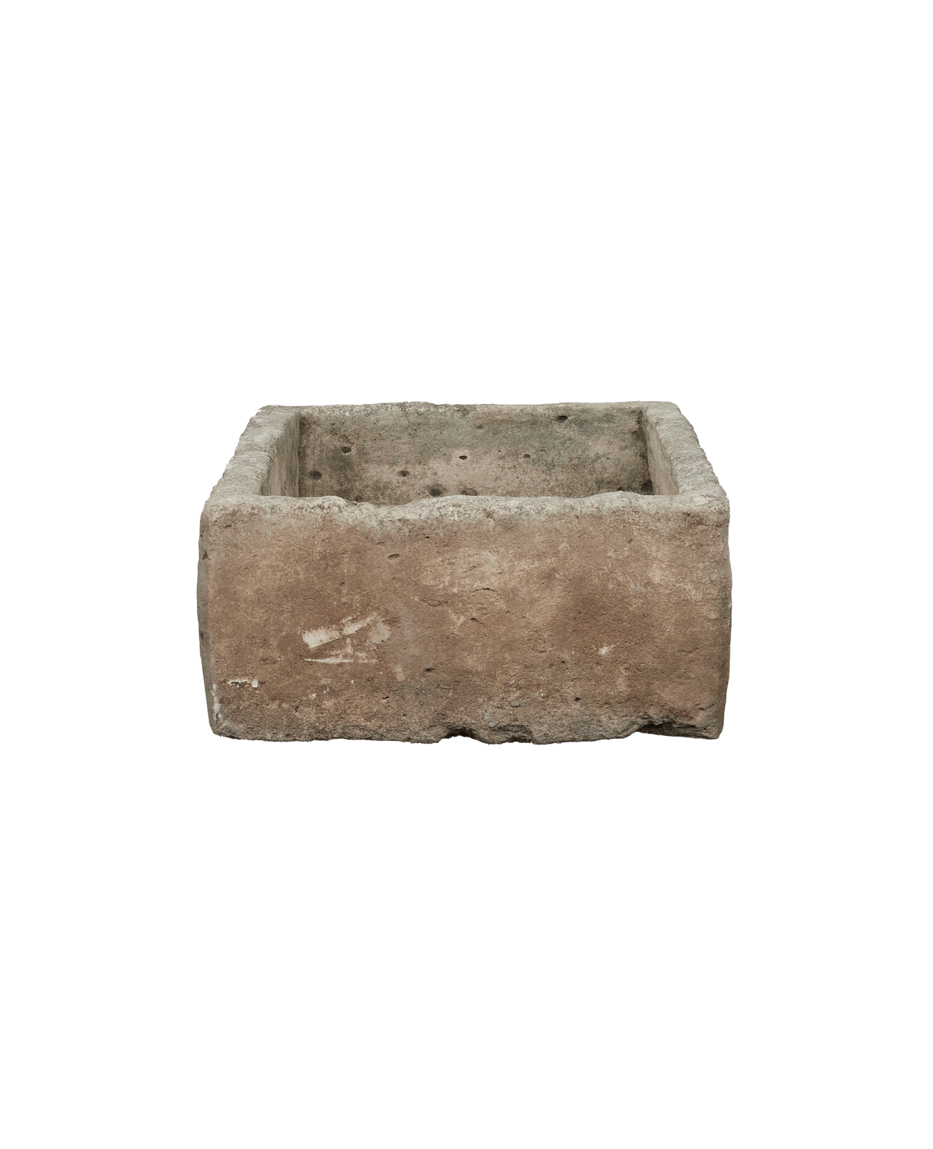 Vintage Limestone Trough - Rectangle from Indonesia - Planters, Fountains, & Water Features