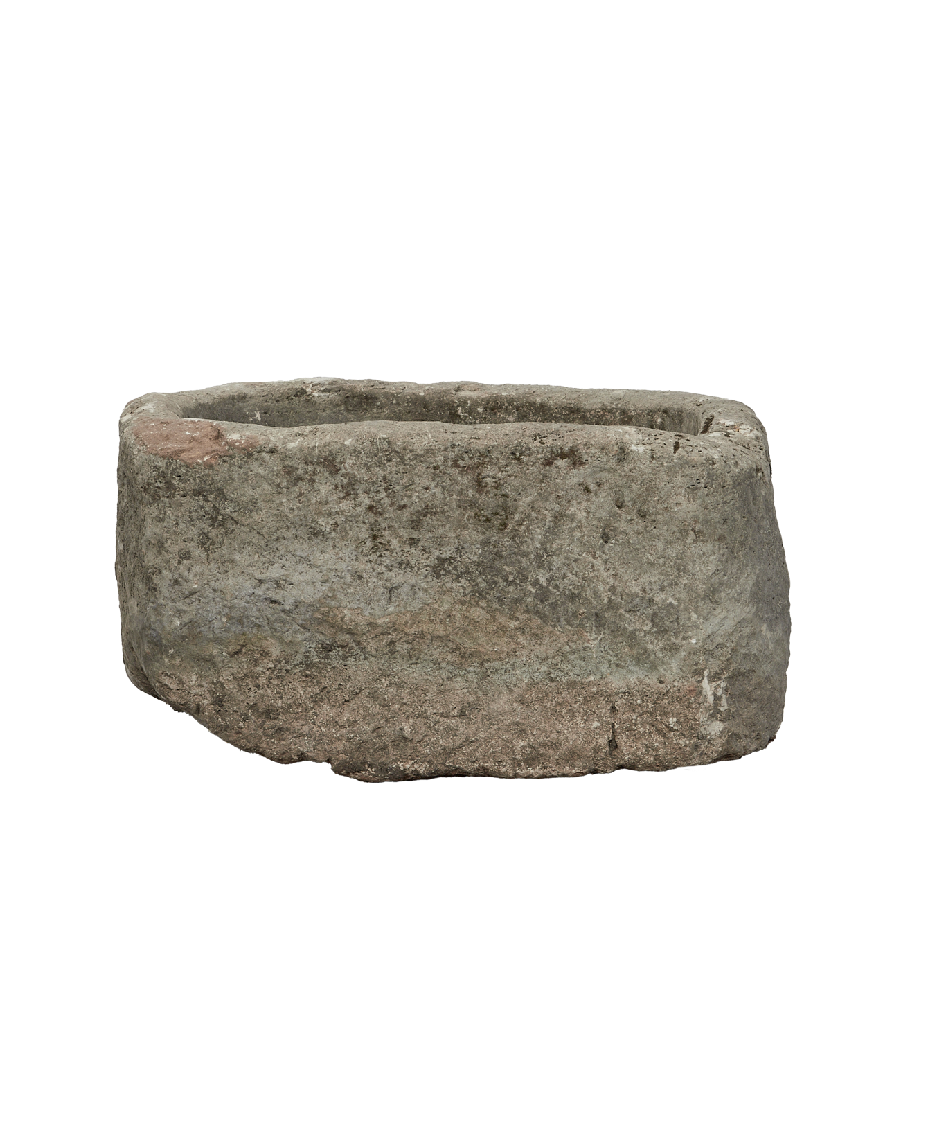 Vintage Limestone Trough - Rectangle from Indonesia - Planters, Fountains, & Water Features