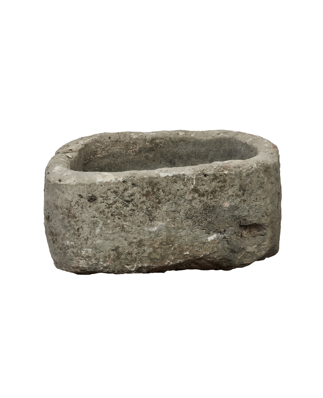Vintage Limestone Trough - Rectangle from Indonesia - Planters, Fountains, & Water Features