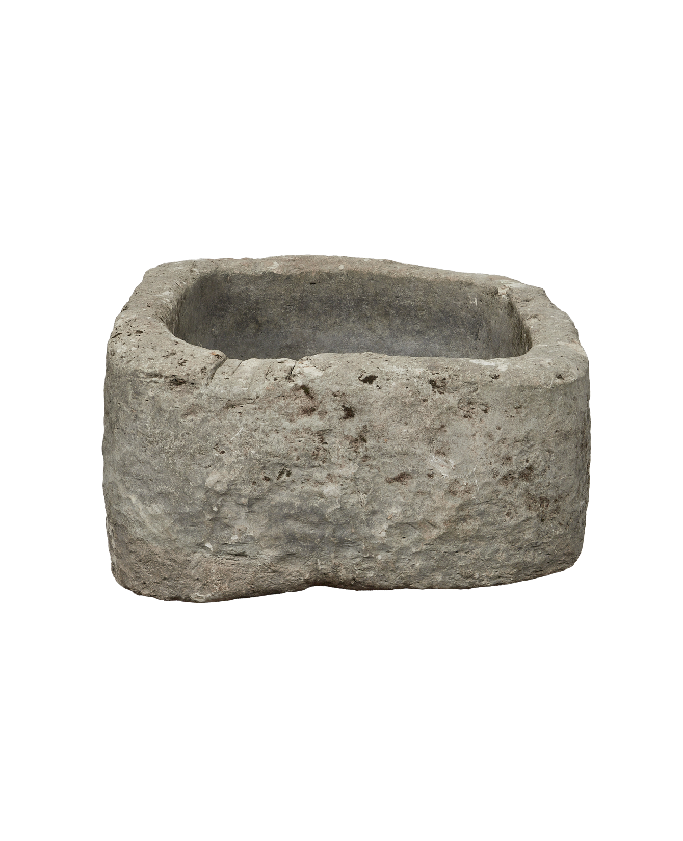 Vintage Limestone Trough - Rectangle from Indonesia - Planters, Fountains, & Water Features