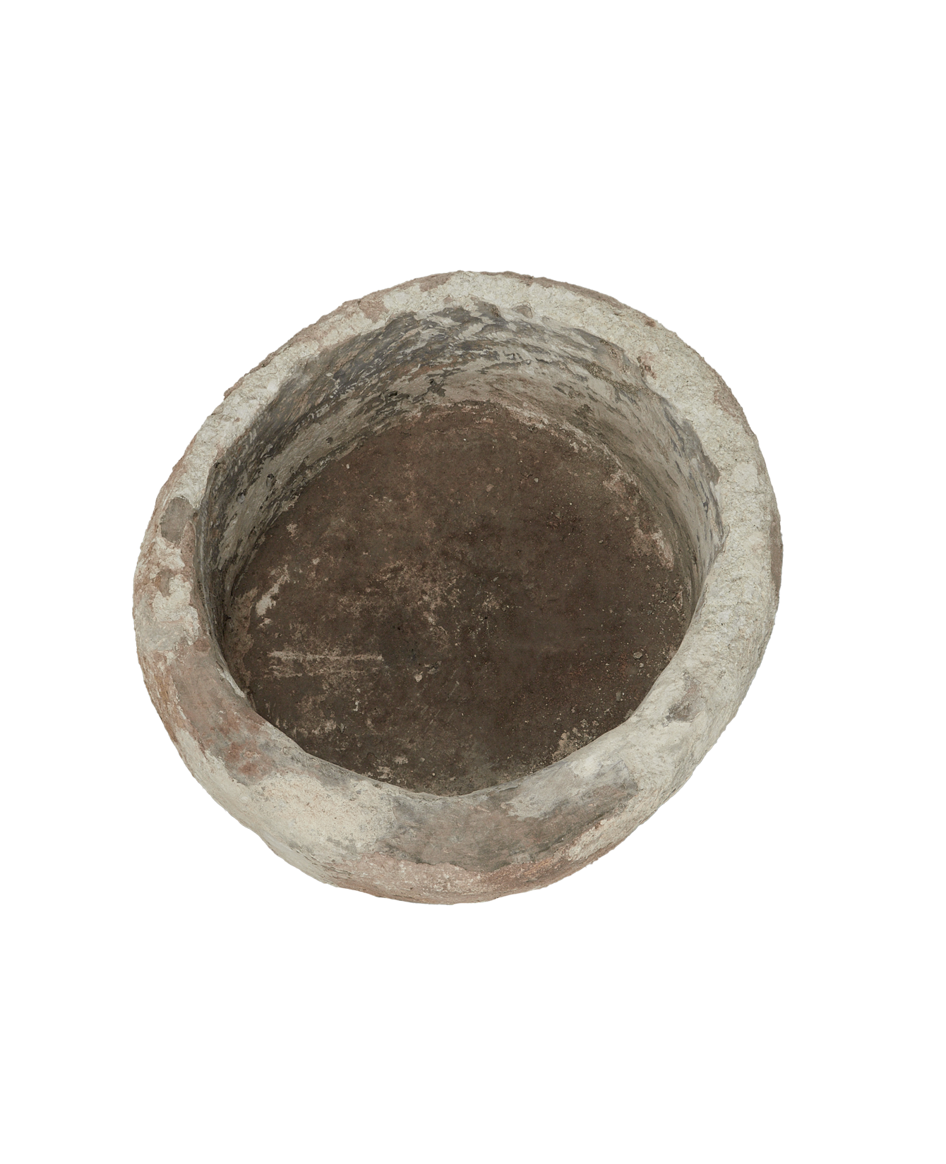 Vintage Limestone Trough - Round from Indonesia - Planters, Fountains, & Water Features