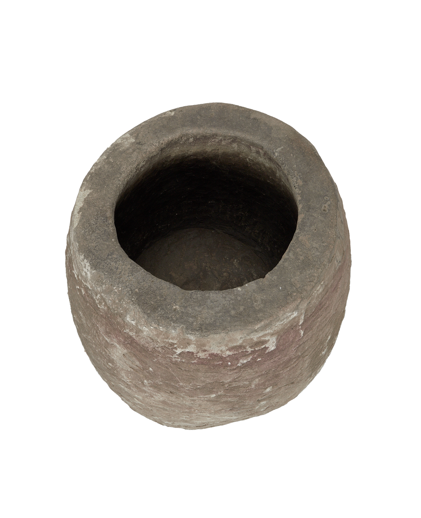 Vintage Limestone Trough - Pot from Indonesia - Planters, Fountains, & Water Features