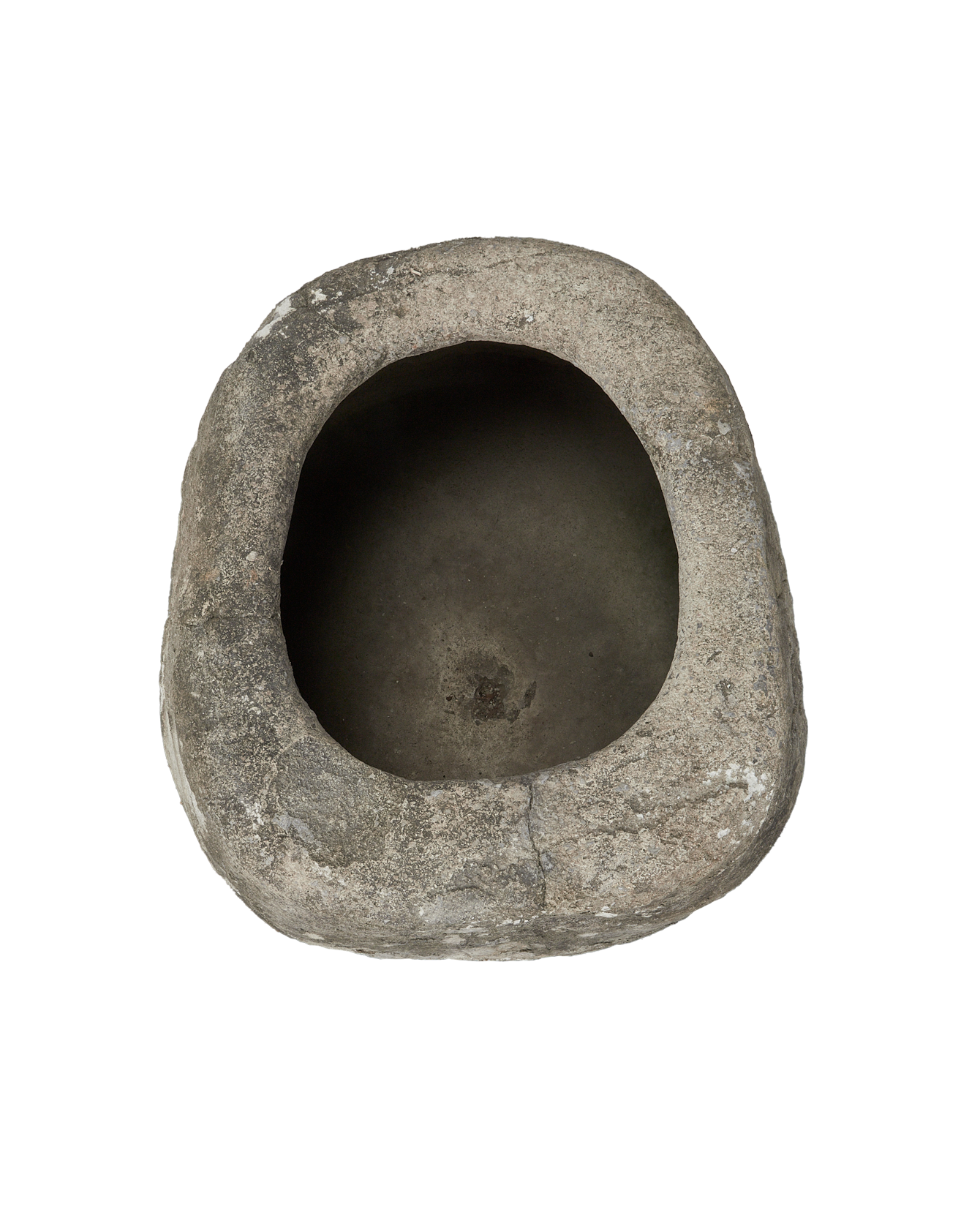 Vintage Limestone Trough - Pot from Indonesia - Planters, Fountains, & Water Features