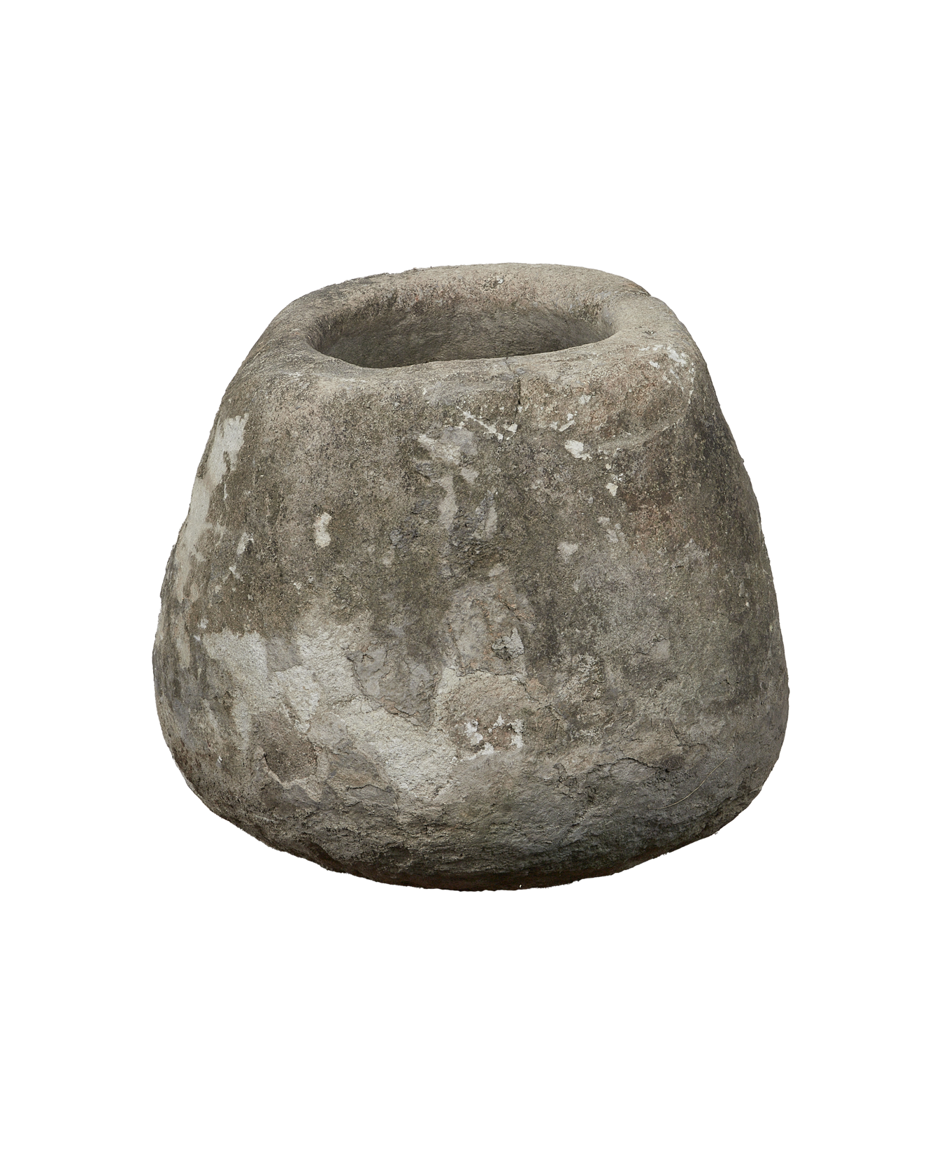 Vintage Limestone Trough - Pot from Indonesia - Planters, Fountains, & Water Features