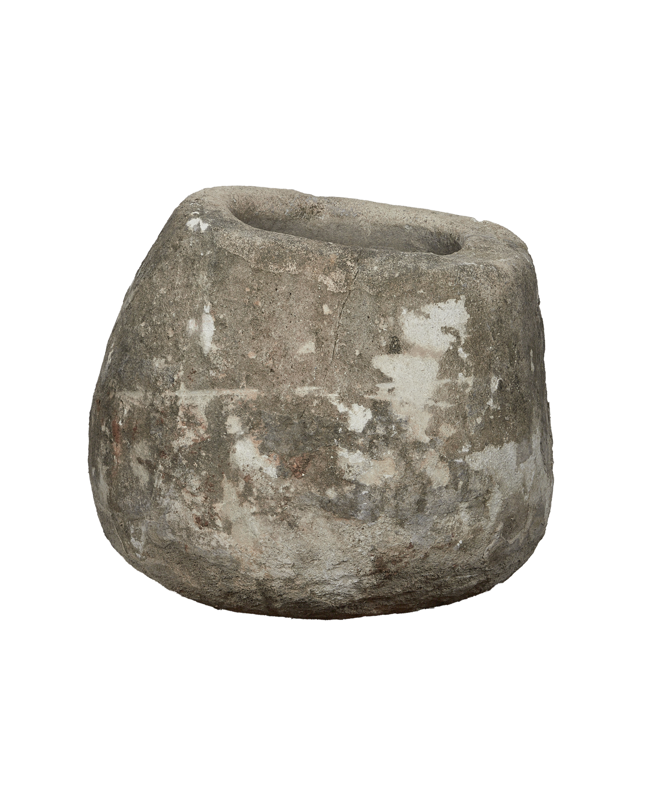 Vintage Limestone Trough - Pot from Indonesia - Planters, Fountains, & Water Features