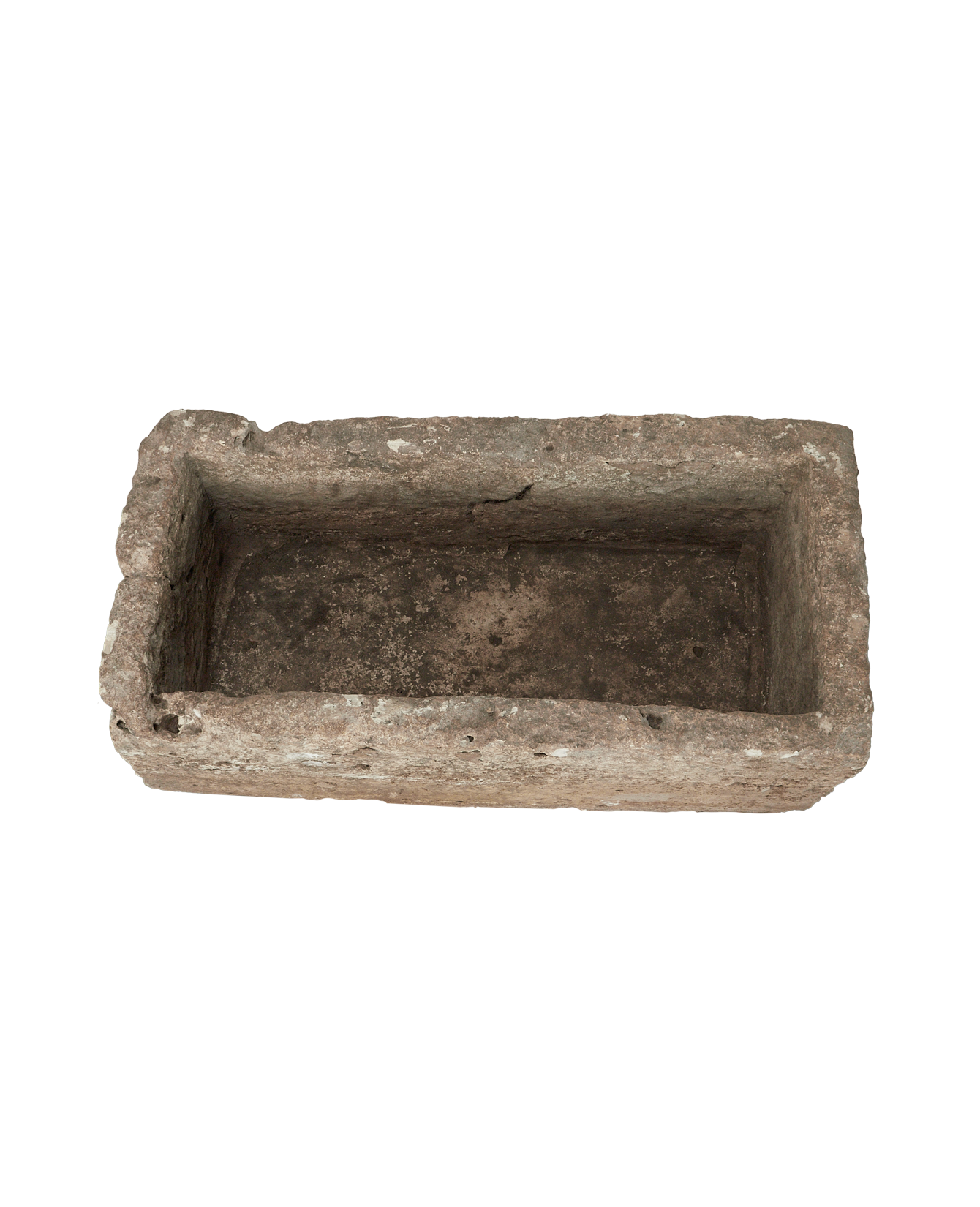 Vintage Limestone Trough - Rectangle from Indonesia - Planters, Fountains, & Water Features
