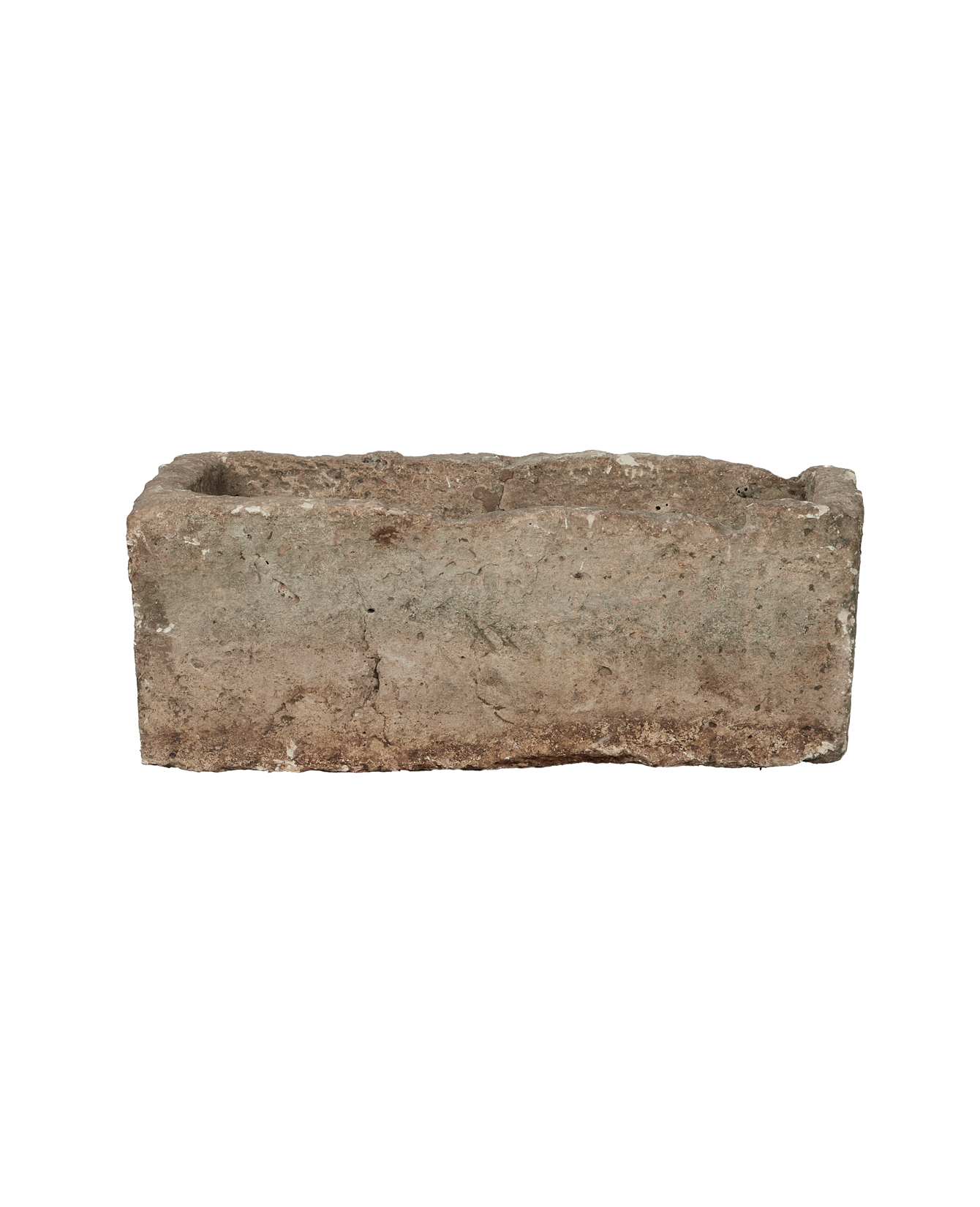Vintage Limestone Trough - Rectangle from Indonesia - Planters, Fountains, & Water Features