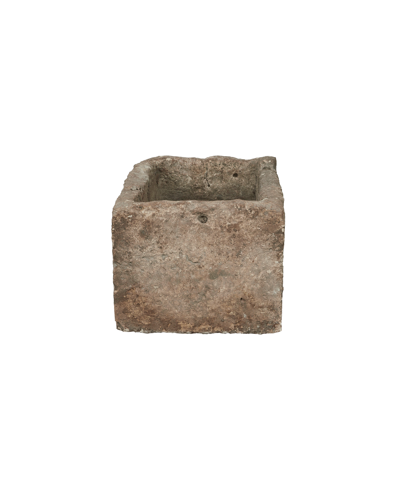 Vintage Limestone Trough - Rectangle from Indonesia - Planters, Fountains, & Water Features