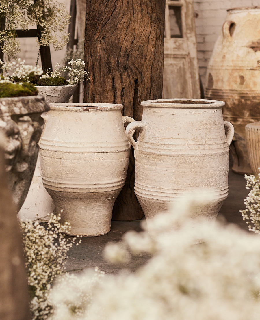 Antique Mini Pithari Pot from Greece made of Ceramic