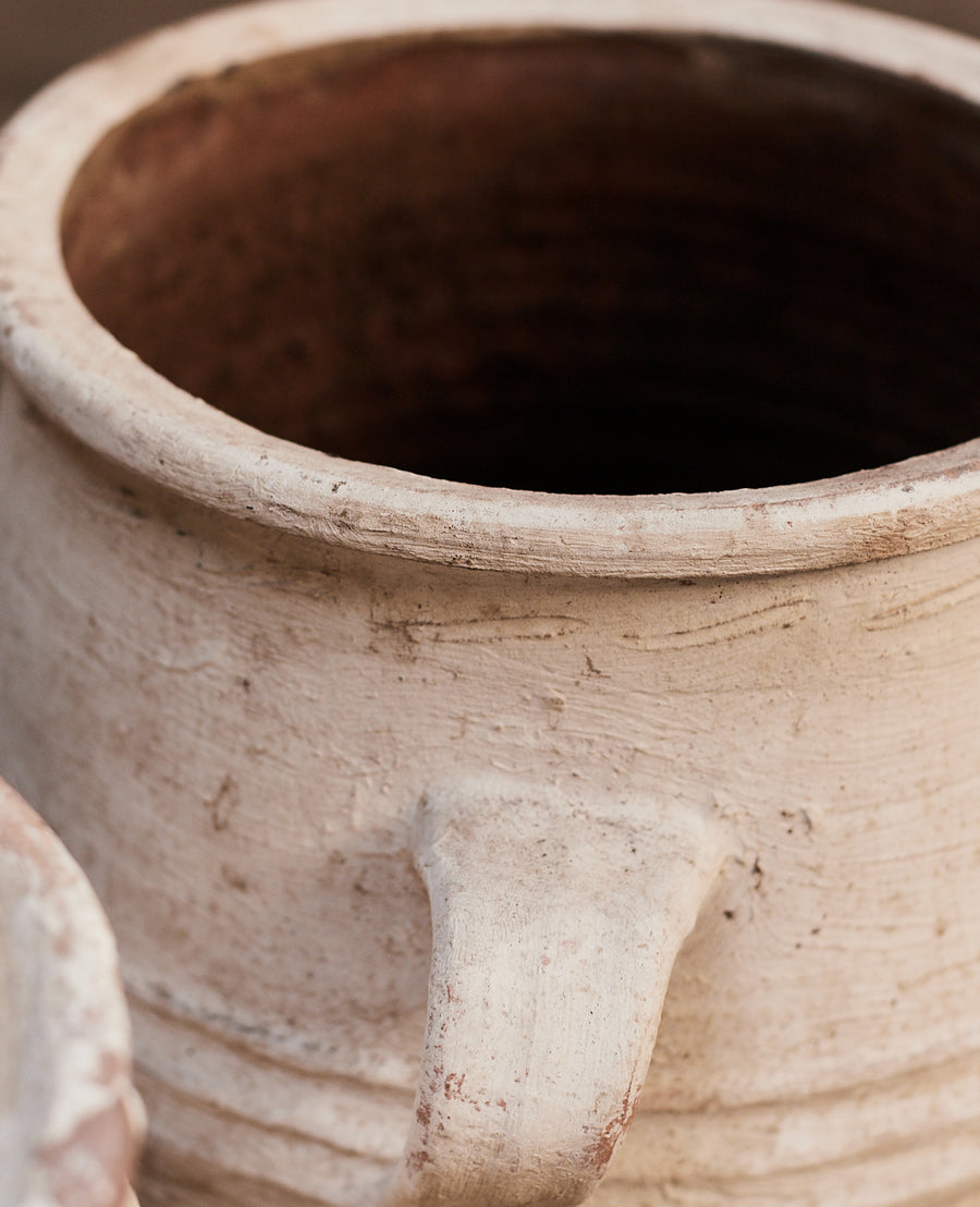 Antique Mini Pithari Pot from Greece made of Ceramic