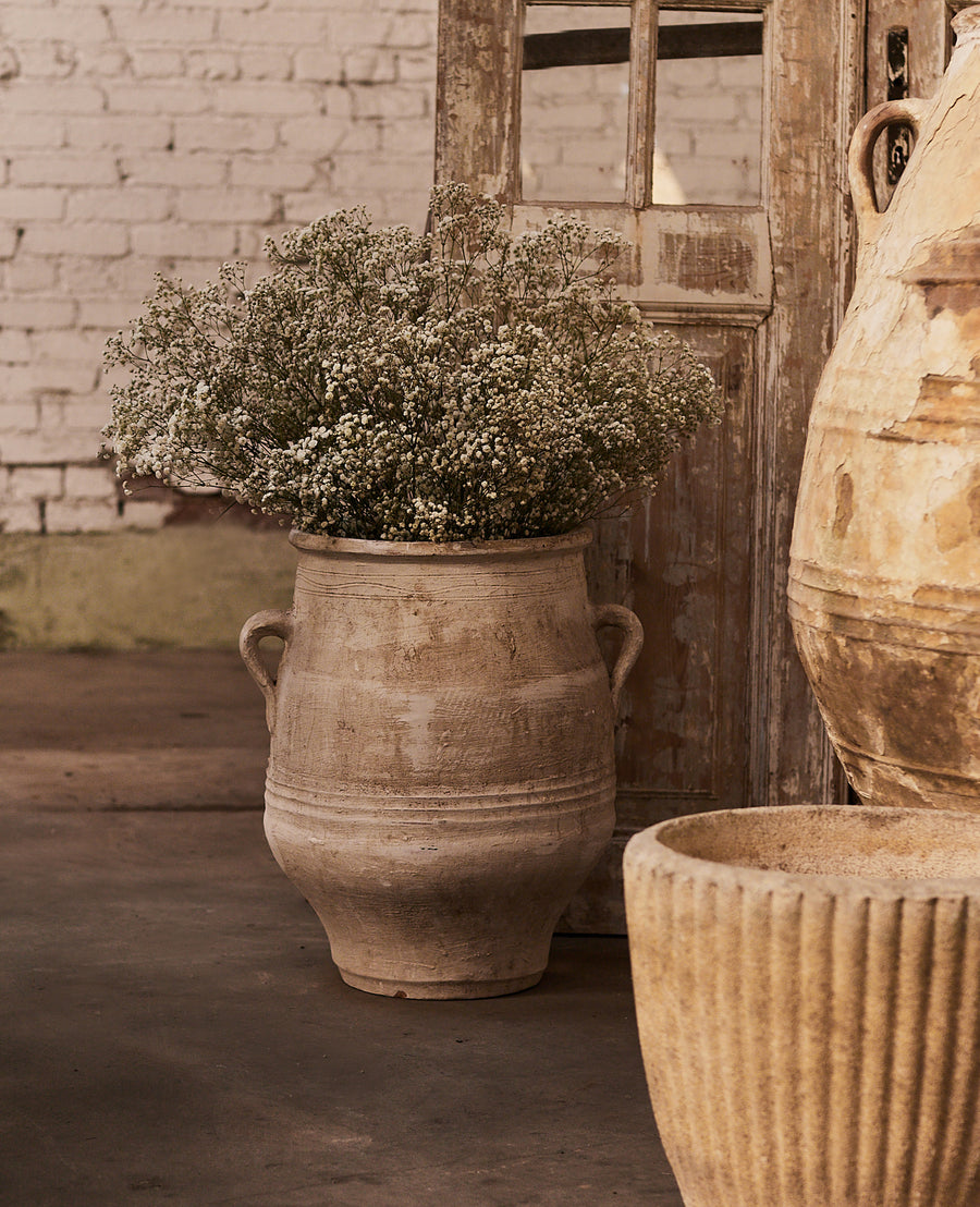 Antique Mini Pithari Pot from Greece made of Ceramic