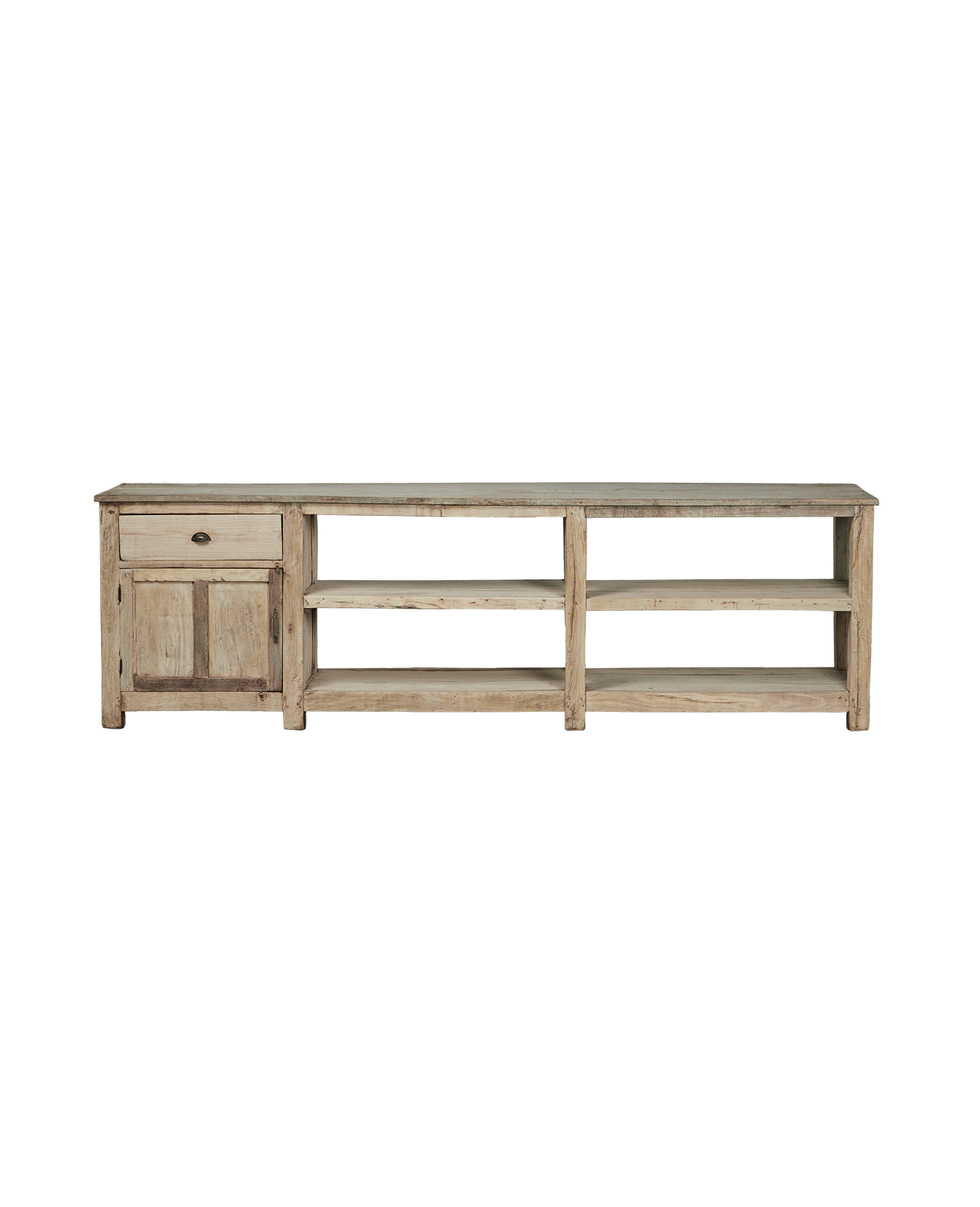 Vintage Wood Console - Bleached from India made of Wood