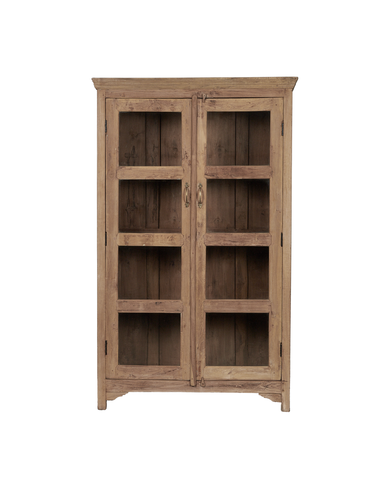 Vintage Wood Cabinet - Bleached from India made of Wood