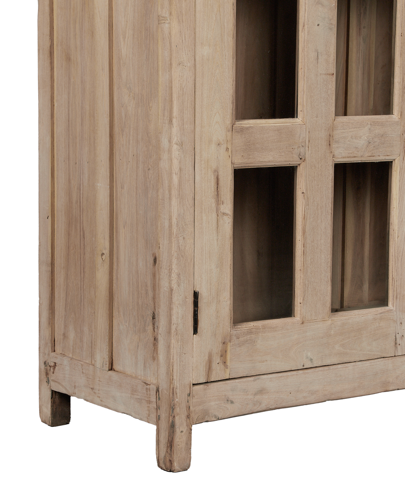 Vintage Wood Cabinet - Bleached from India made of Wood