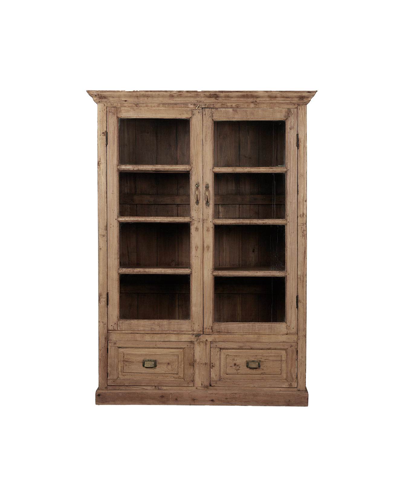 Vintage Wood Cabinet - Bleached from India made of Wood