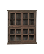 Wood & Glass Cabinet - Natural