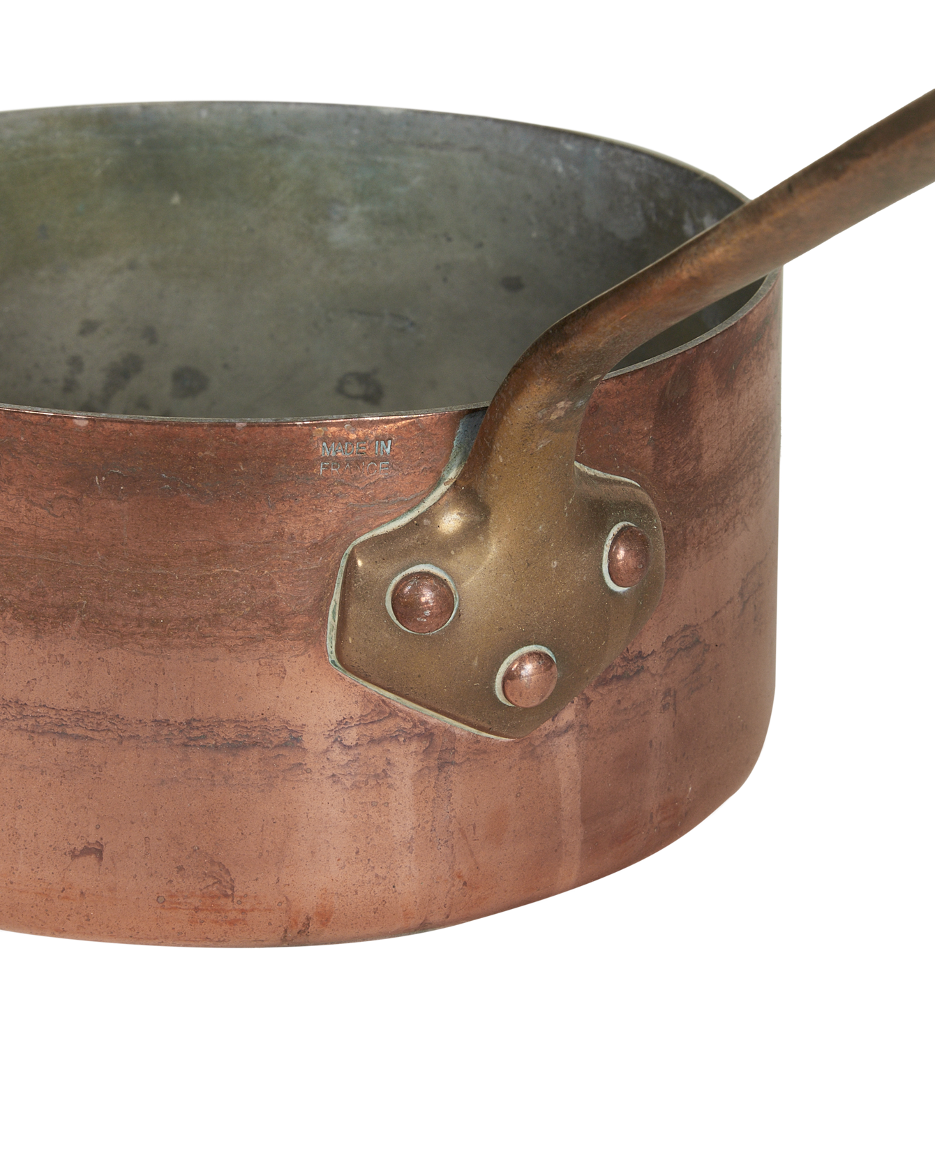 Vintage Copper Pot - 4pc Set from France made of Metal