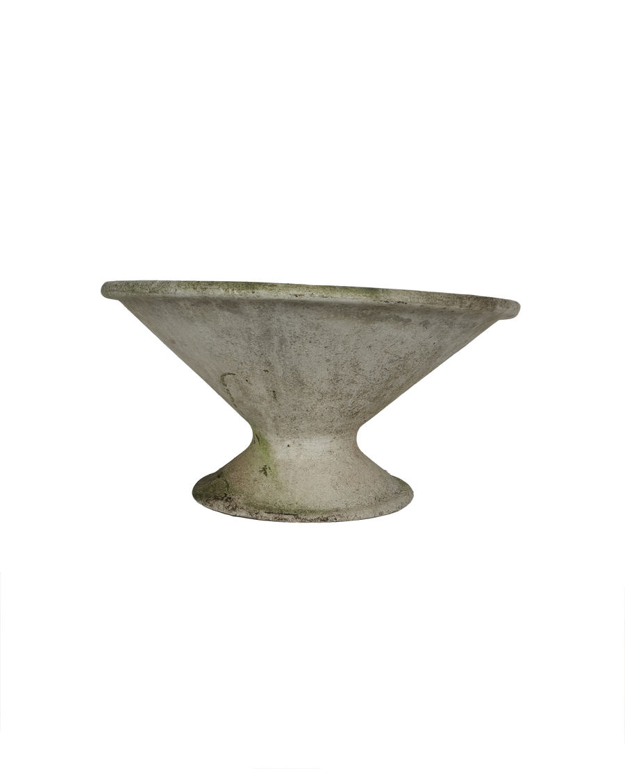 Vintage Willy Guhl Planter - Soucoupe from Switzerland made of Cement