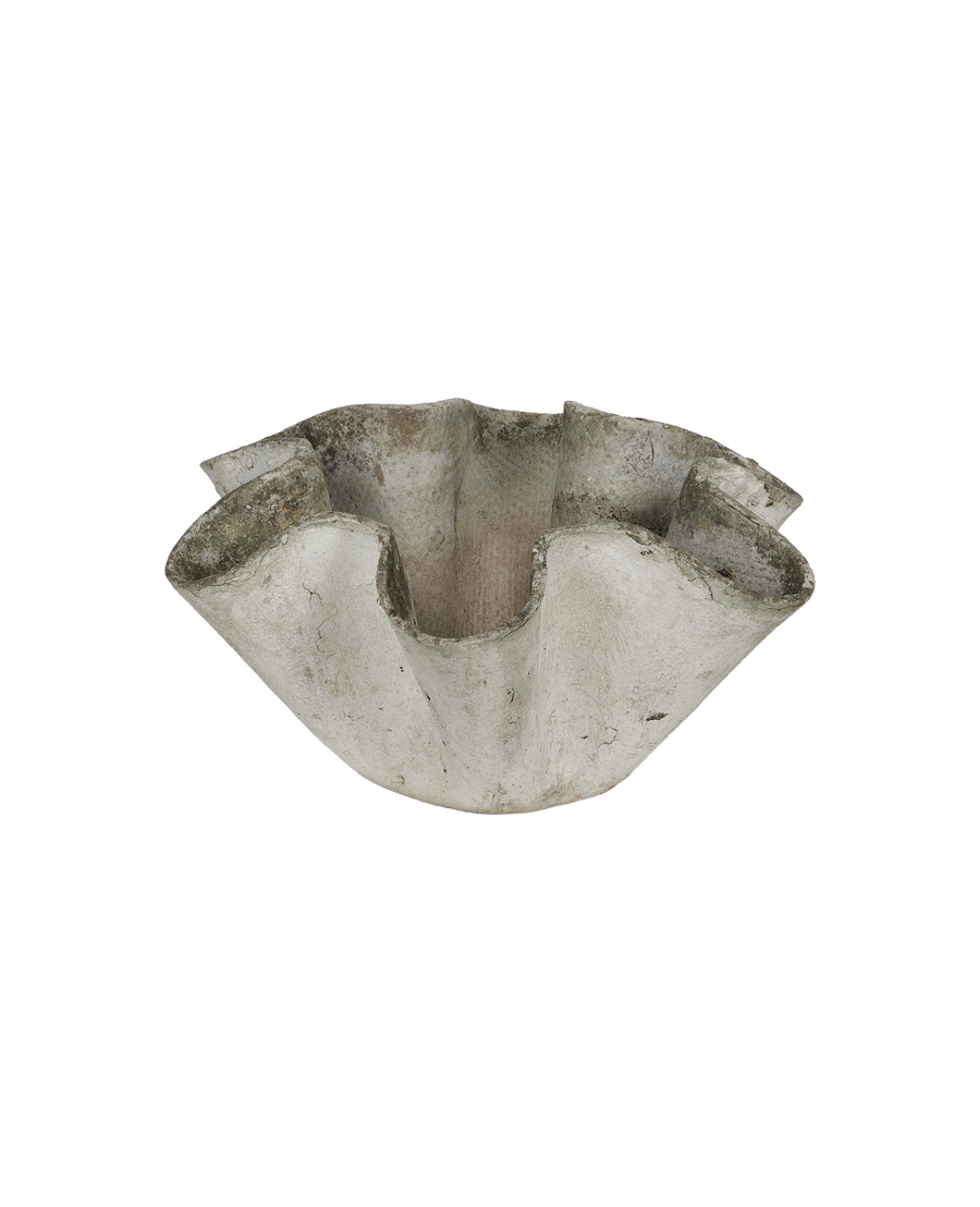 Vintage Willy Guhl Planter - Organic from Switzerland made of Cement