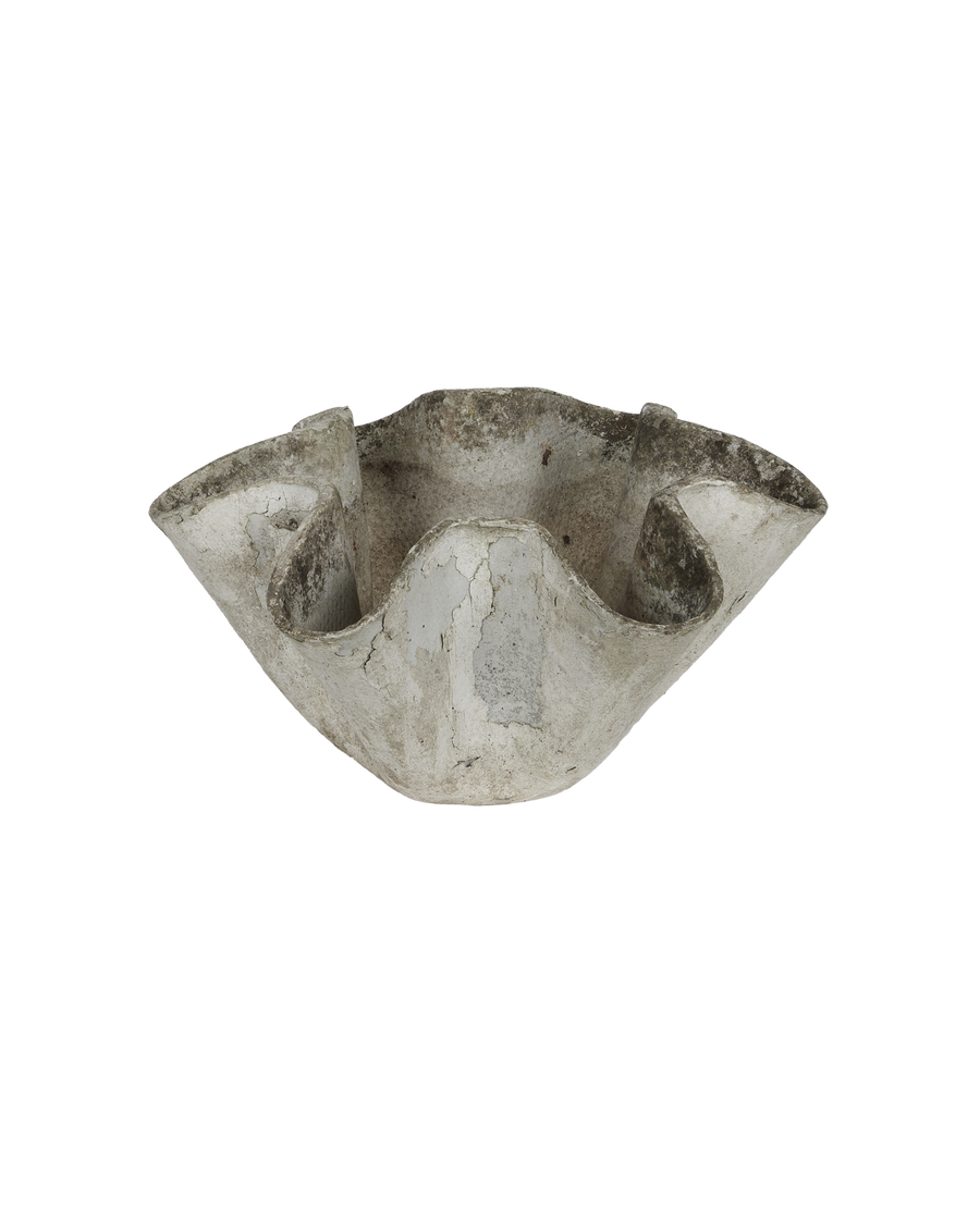 Vintage Willy Guhl Planter - Organic from Switzerland made of Cement