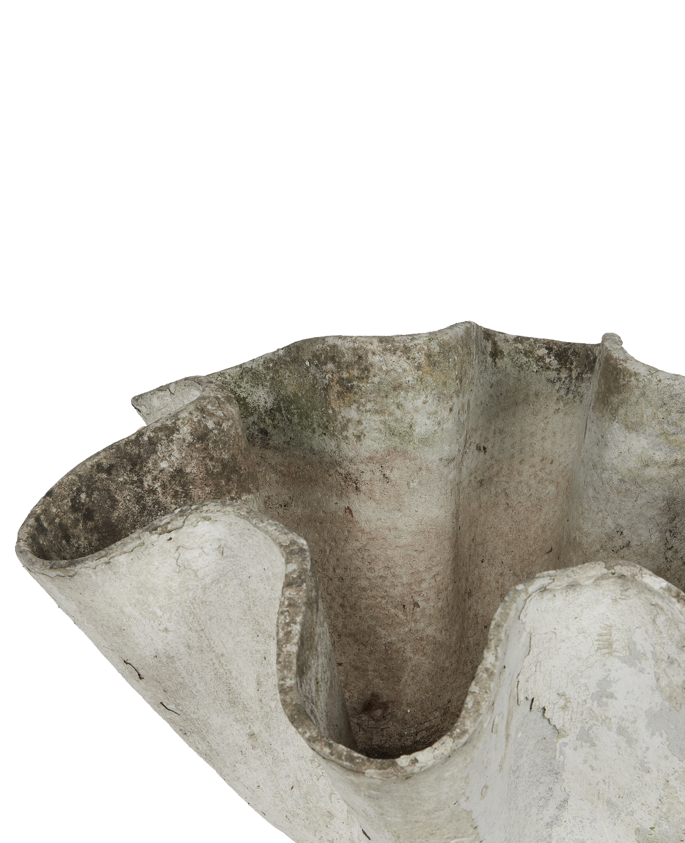 Vintage Willy Guhl Planter - Organic from Switzerland made of Cement