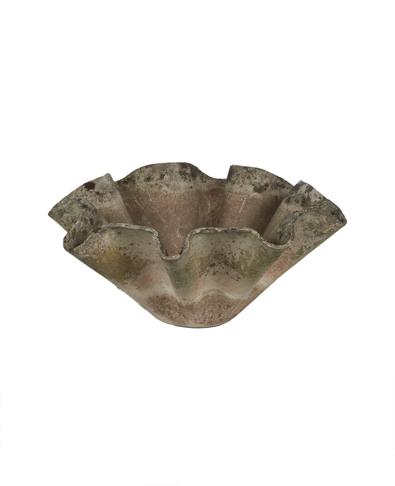 Vintage Willy Guhl Planter - Organic from Switzerland made of Cement