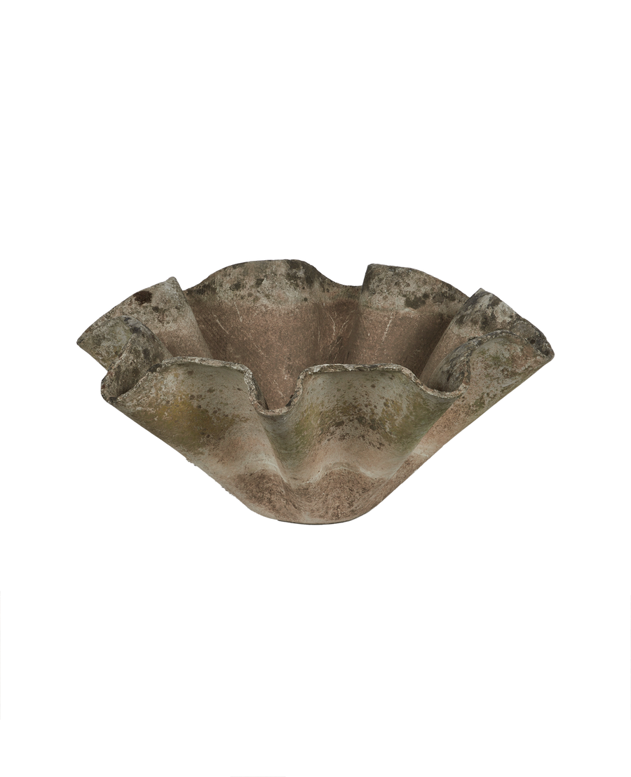 Vintage Willy Guhl Planter - Organic from Switzerland made of Cement