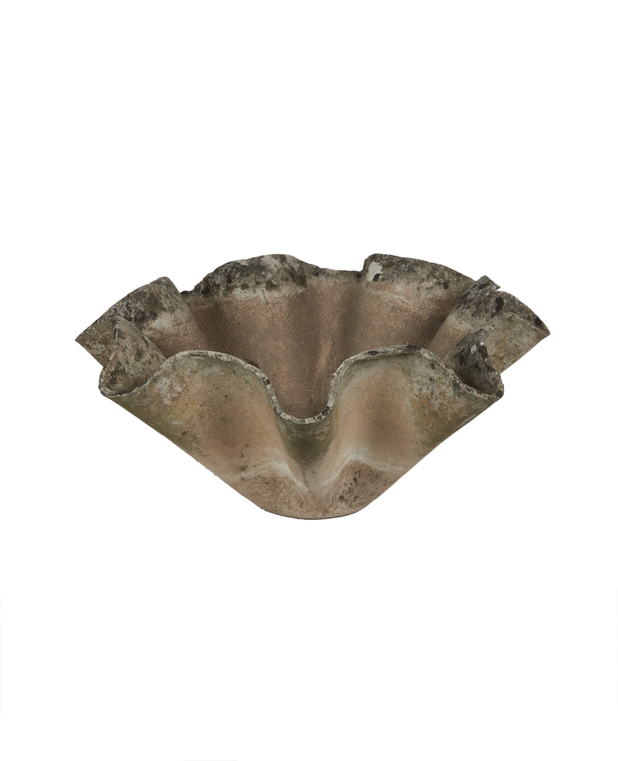 Vintage Willy Guhl Planter - Organic from Switzerland made of Cement