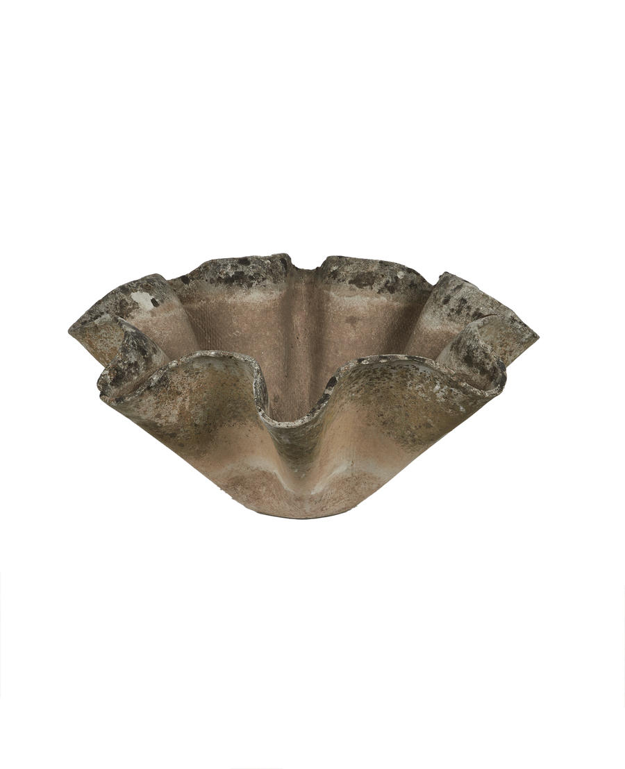 Vintage Willy Guhl Planter - Organic from Switzerland made of Cement