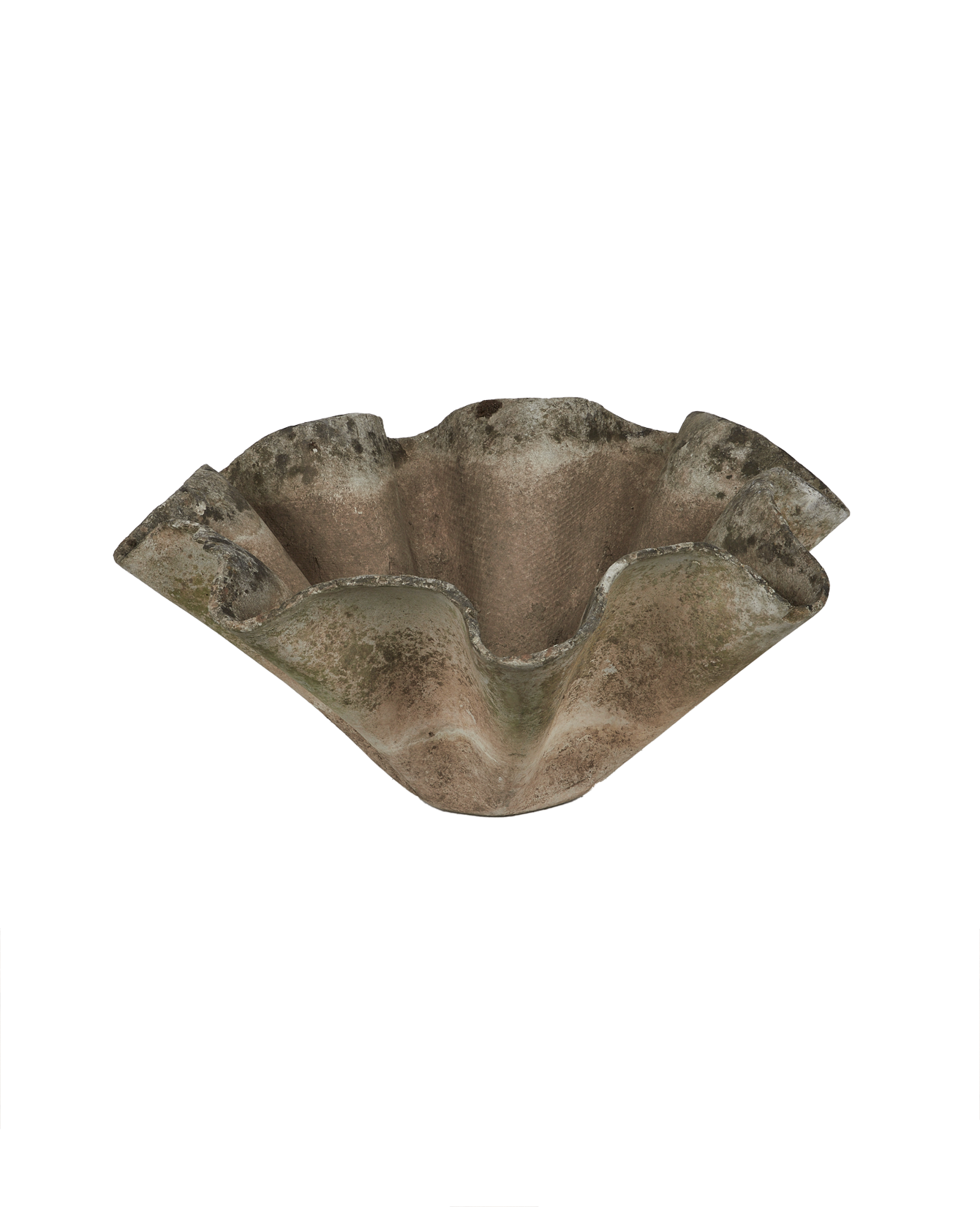 Vintage Willy Guhl Planter - Organic from Switzerland made of Cement