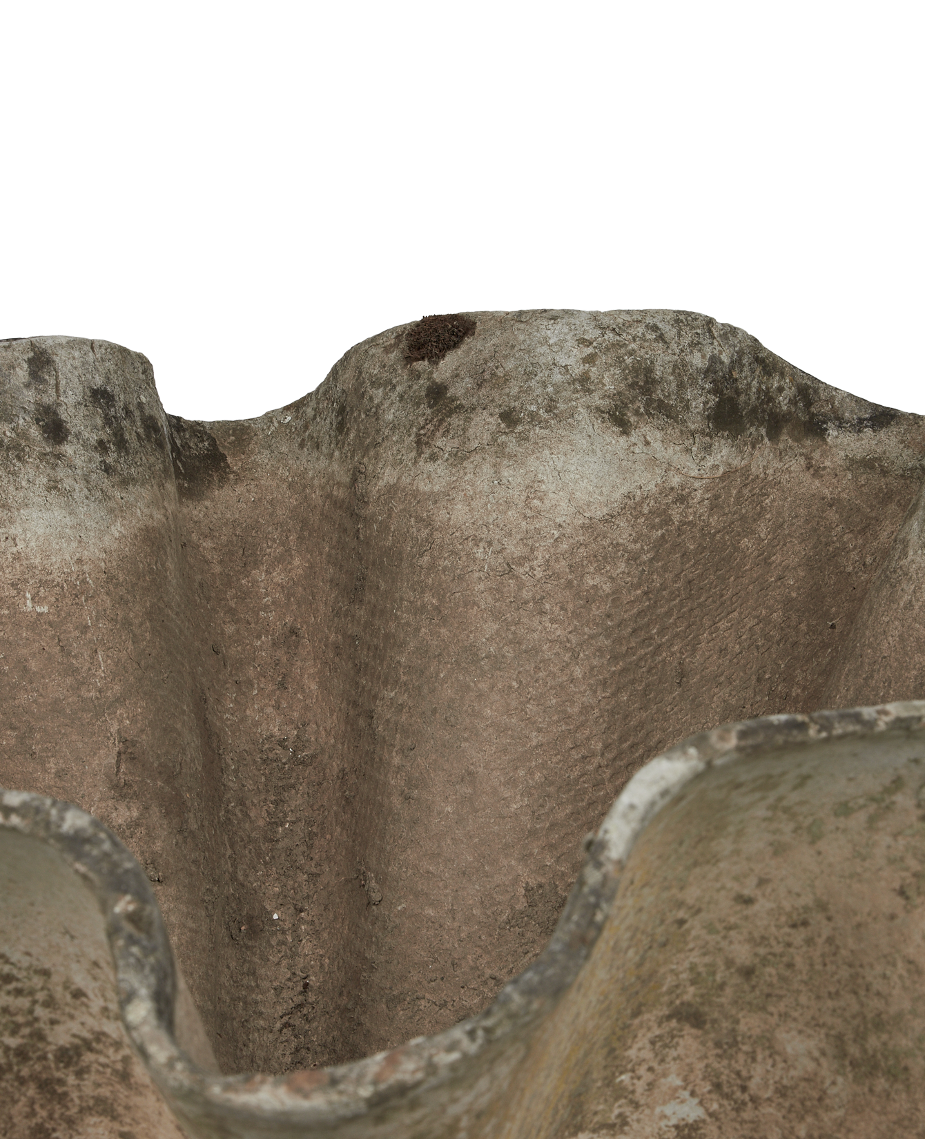 Vintage Willy Guhl Planter - Organic from Switzerland made of Cement