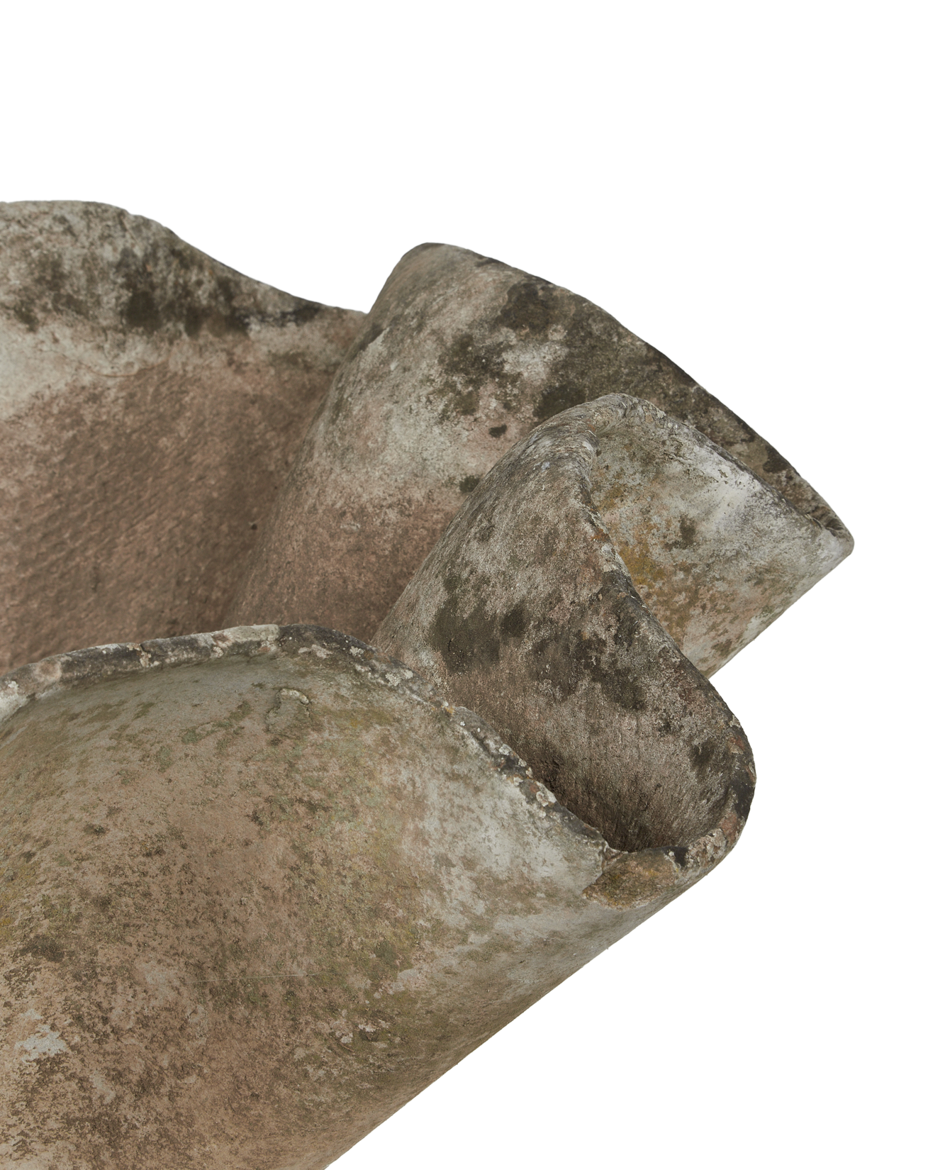 Vintage Willy Guhl Planter - Organic from Switzerland made of Cement