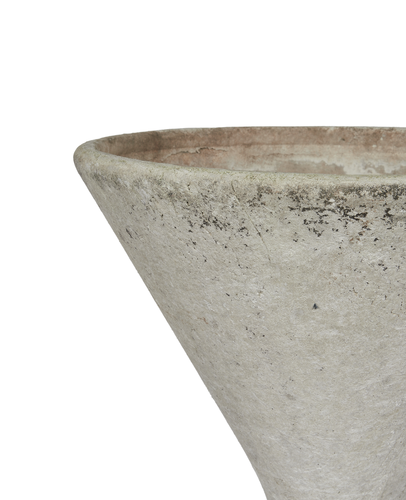 Vintage Willy Guhl Planter - Diablo from Switzerland made of Cement
